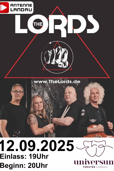 THE LORDS - Landau in der Pfalz - 12.09.2025 20:00