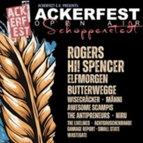Ackerfest Open Air 2025 - SCHPPENSTEDT - 22.08.2025 18:00