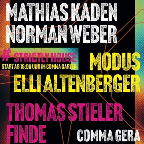 Strictly House - Gera - 23.08.2025 16:00