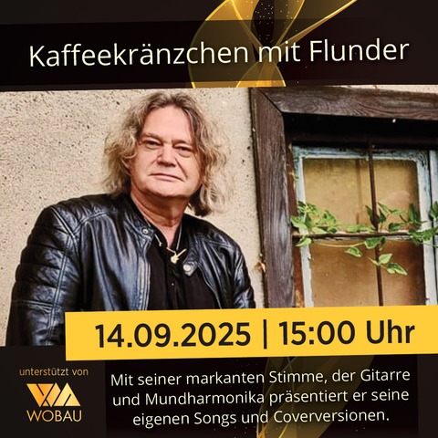Kaffeekrnzchen mit Flunder - Magdeburg - 14.09.2025 15:00