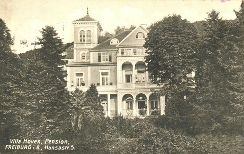 Vortrag von Dr. Heiko Wegmann: Die ehemalige Villa Hoven - Freiburg - 16.07.2025 19:30