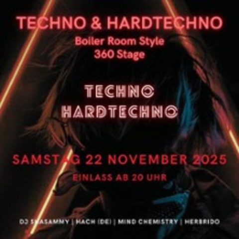 Techno & Hardtechno - Neuler - 22.11.2025 20:00