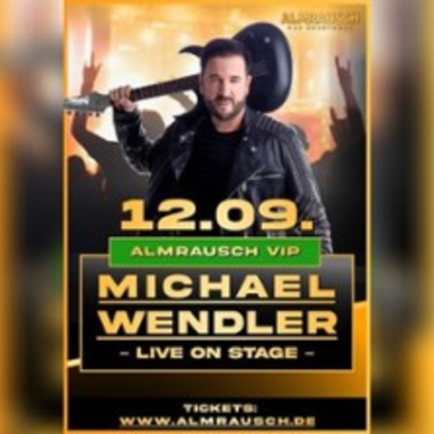 Michael Wendler - LIVE on Stage - Reutlingen - 12.09.2025 21:00