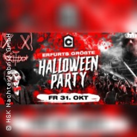 Erfurts grte Halloween Party - ERFURT - 31.10.2025 22:00