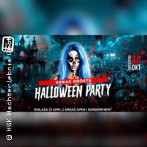 Geras grte Halloween Party - GERA - 30.10.2025 22:00