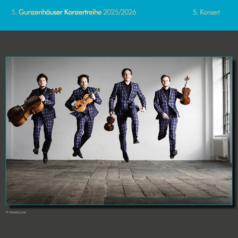 Apollon Musagte Streichquartett - 5. Gunzenhuser Konzertreihe 2025/26 - Gunzenhausen - 26.04.2026 19:30