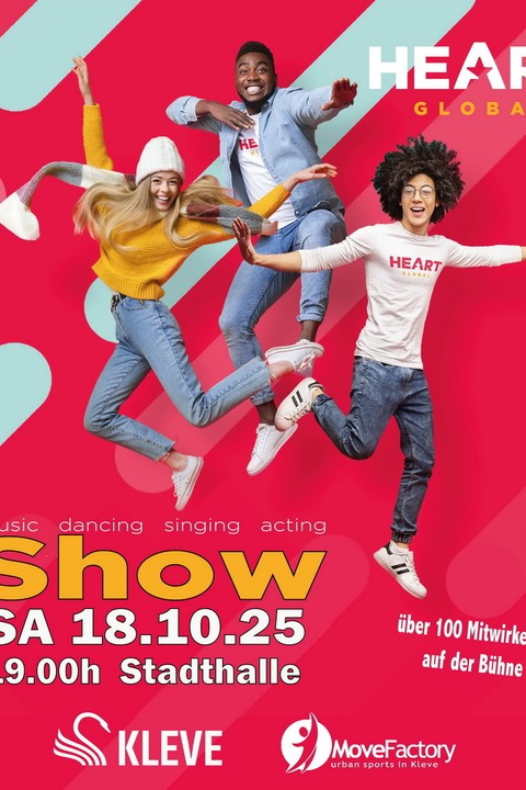 &#8222;Heart Global&#8220;-Show - Kleve - 18.10.2025 19:00