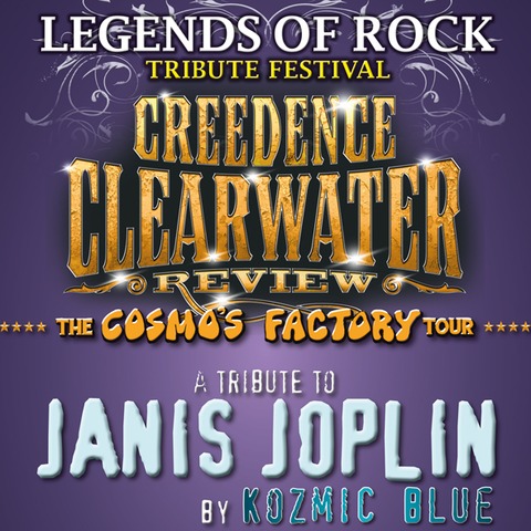 LEGENDS OF ROCK - Tribute Festival - Creedence Clearwater Review & Kozmic Blue plays Janis Joplin - Idar-Oberstein - 30.11.2025 19:00