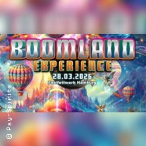 Boomland Experience 2026 - HAMBURG - 28.03.2026 22:00