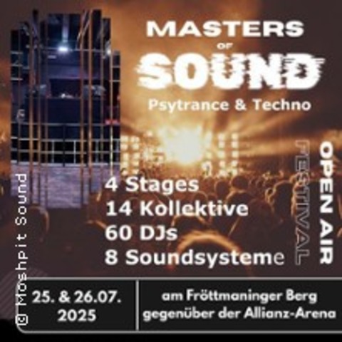 Masters of Sound - MNCHEN - 25.07.2025 14:00