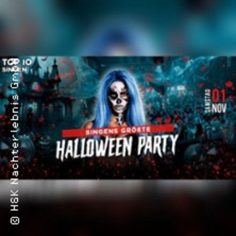 Singens grte Halloween Party - Singen (Hohentwiel) - 01.11.2025 22:00