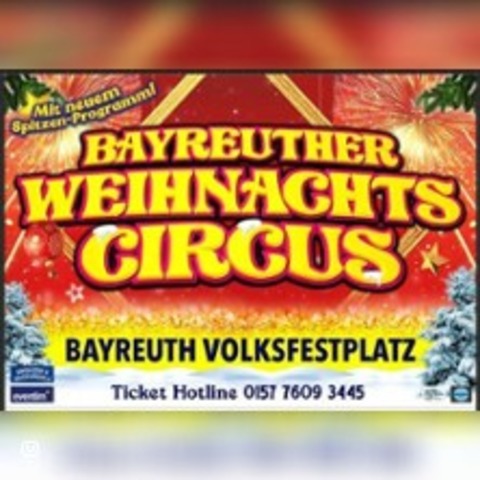 Bayreuther Weihnachtscircus - BAYREUTH - 26.12.2025 19:00
