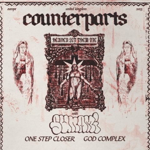 COUNTERPARTS - Heaven Let Them Die 2026 - Frankfurt am Main - 06.02.2026 19:00
