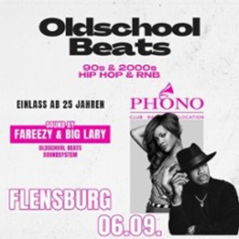 Oldschool Beats @Phono Flensburg - FLENSBURG - 06.09.2025 22:00