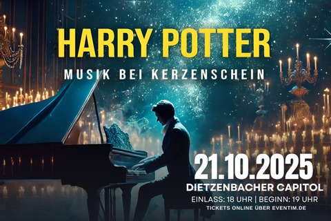 Harry Potter Musik bei Kerzenschein - Dietzenbach - 21.10.2025 19:00