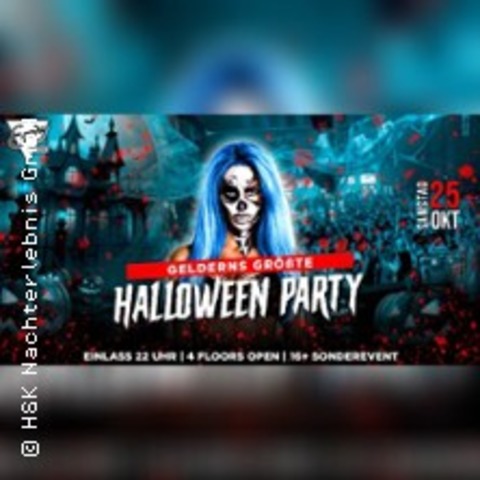 Gelderns grte Halloweenparty - GELDERN - 25.10.2025 22:00