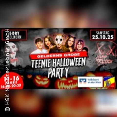 Die Groe Teenie Halloween Party - GELDERN - 25.10.2025 16:00