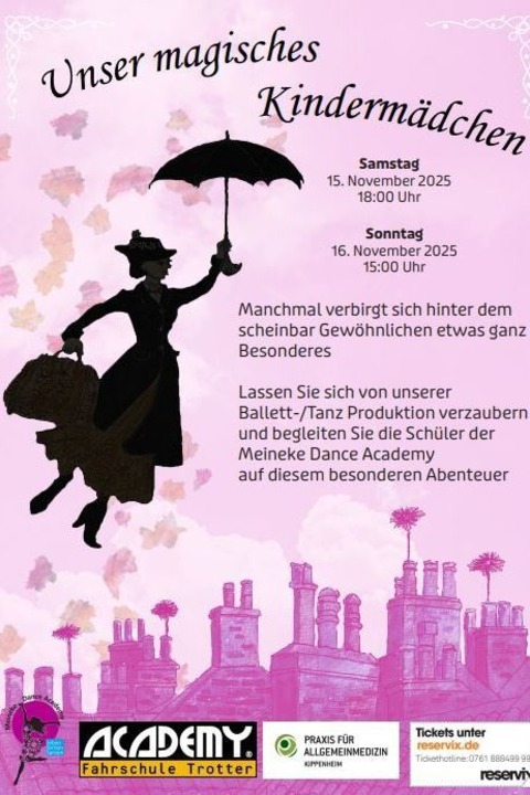 Unser magisches Kindermdchen - basierend auf der Geschichte von &#8222;Mary Poppins&#8220; - Lahr - 16.11.2025 15:00