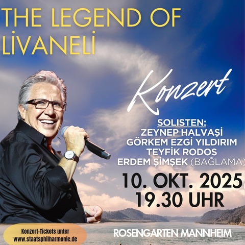 Zlf Livaneli - Mannheim - 10.10.2025 19:30