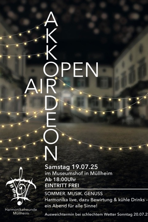 Harmonikafreunde Mllheim - Mllheim im Markgrflerland - 19.07.2025 18:00