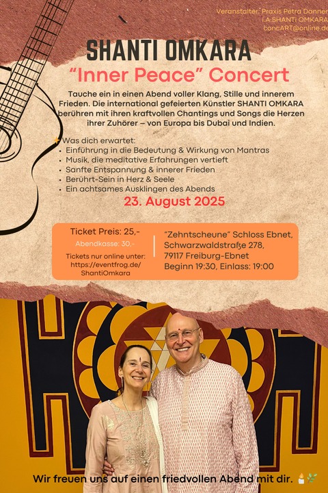 Shanti Omkara - Freiburg - 23.08.2025 19:30