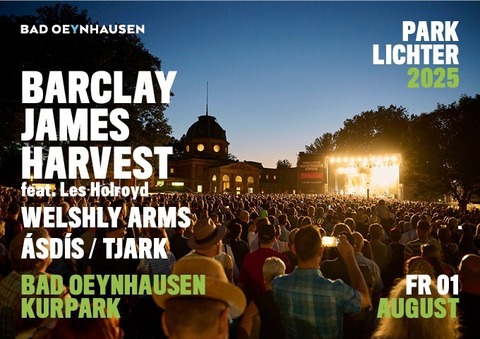 Parklichter: Kombiticket Konzert und das Fest - Bad Oeynhausen - 01.08.2025 17:00