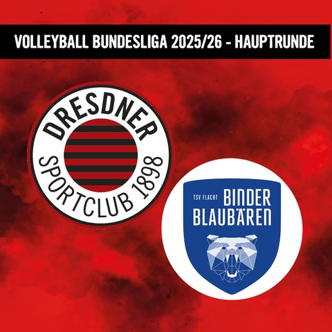 Dresdner SC - Binder Blaubren TSV Flacht - Dresden - 14.03.2026 19:00