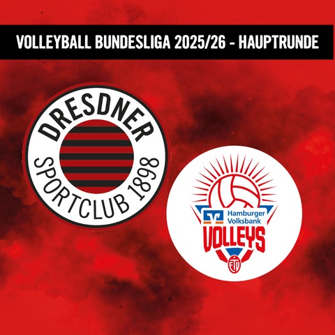 Dresdner SC - ETV Hamburger Volksbank Volleys - Dresden - 07.02.2026 18:00