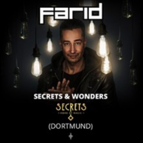 Farid - Secrets & Wonders - DORTMUND - 04.10.2025 20:00