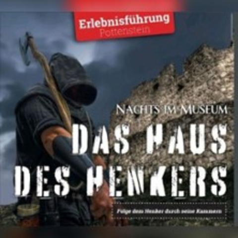 Das Haus des Henkers - POTTENSTEIN - 14.08.2025 19:30