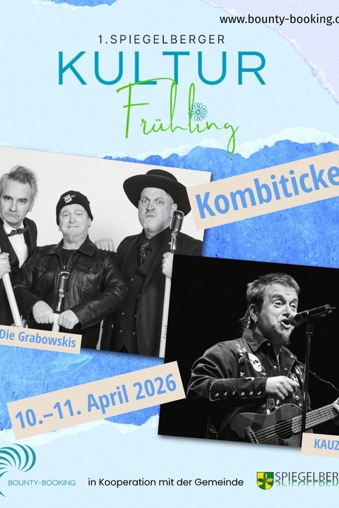 Kombiticket Freitag und Samstag - Spiegelberg - 10.04.2026 20:00
