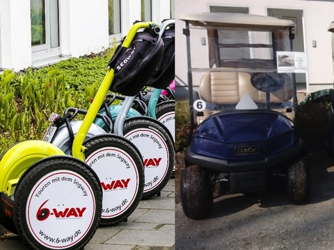 Segway/Golfcart-Tour - Unterwegs auf zwei und vier Rdern - Bad Mnder am Deister - 13.09.2025 14:00