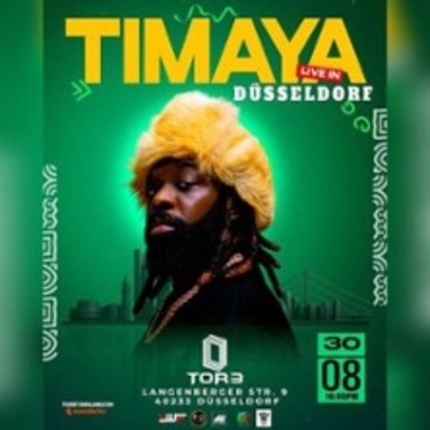 Timaya - Live in Dsseldorf - DSSELDORF - 30.08.2025 22:00