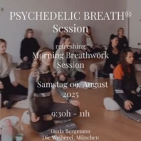 Morning Breathwork Session - MNCHEN - 09.08.2025 09:30