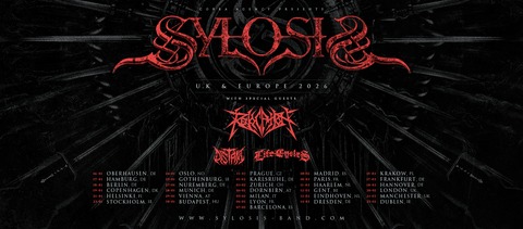 SYLOSIS - UK & EU Headline Tour 2026 - Karlsruhe - 01.02.2026 18:30