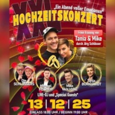 Das XXL Hochzeitskonzert - Castrop-Rauxel - 13.12.2025 19:00