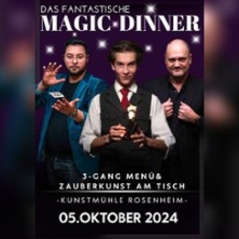 Das fantastische Magic Dinner - Magie trifft Genuss! - ROSENHEIM - 05.10.2025 18:00