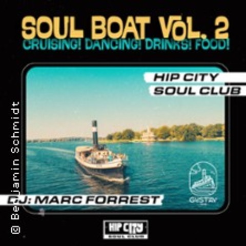 Soul Boat Vol.2 - DJ Marc Forrest - POTSDAM - 15.08.2025 19:30