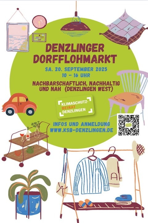 Dorfflohmarkt Denzlingen - Denzlingen - 20.09.2025 10:00