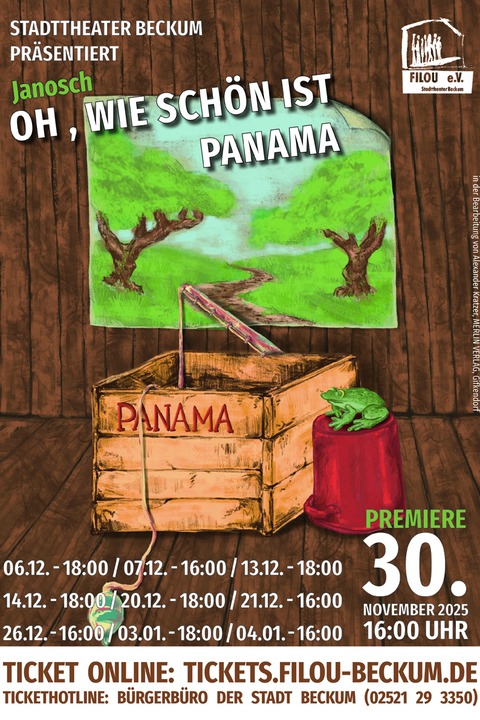 Oh, wie schn ist Panama - Filou Weihnachtsstck 2025 - Beckum - 30.11.2025 16:00