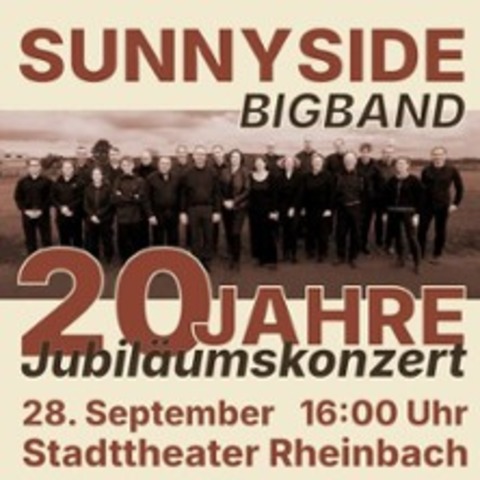 20 Jahre Sunnyside Bigband - RHEINBACH - 28.09.2025 16:00