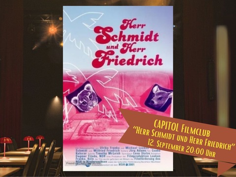 CAPITOL Filmclub &#8222;Herr Schmidt und Herr Friedrich&#8220; - Nordhorn - 12.09.2025 20:00