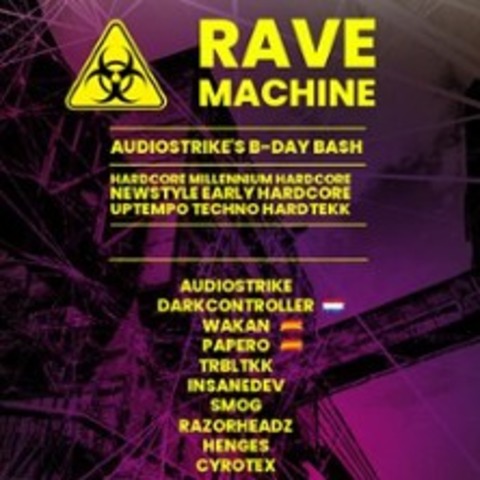 Rave Machine - AACHEN - 13.09.2025 23:00