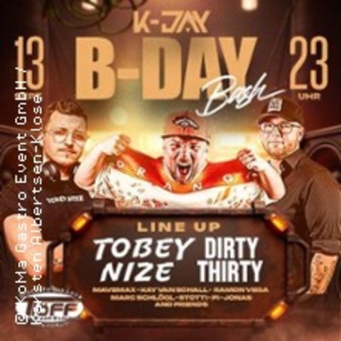 K-Jay's B-Day Bash - LECK - 13.09.2025 23:00