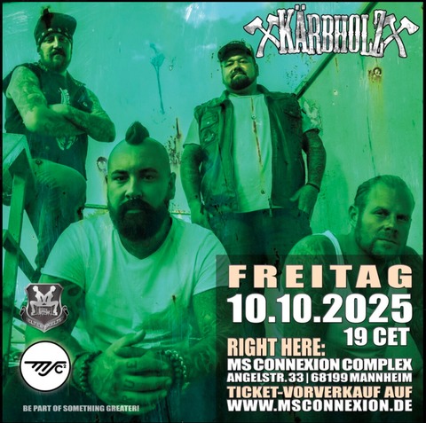 Krbholz Live - Live at MS Connexion Complex - Mannheim - 10.10.2025 20:00