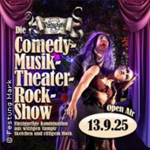 Vampyre - Comedy-Rock-Show mit Biss | Open Air - Magdeburg - 13.09.2025 20:00