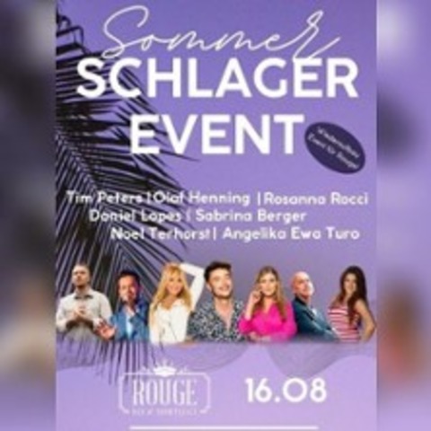 Sommer Schlager Event - BOCHUM - 16.08.2025 17:00