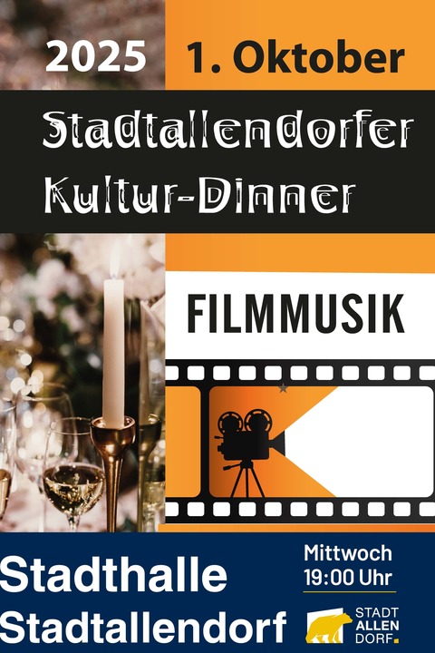 2. Stadtallendorfer Kulturdinner - Stadtallendorf - 01.10.2025 19:00
