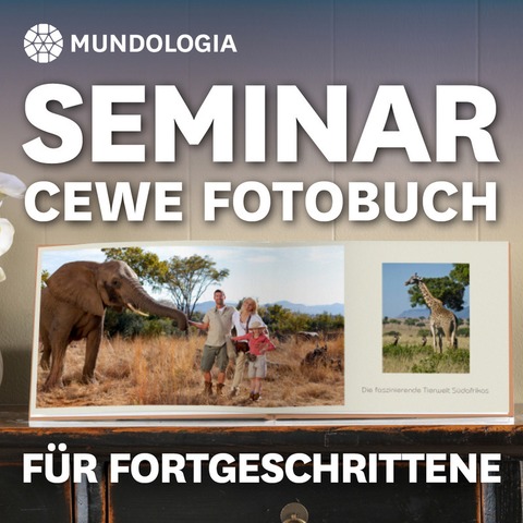 MUNDOLOGIA-Seminar: CEWE Fotobuch fr Fortgeschrittene - Freiburg - 31.01.2026 18:30
