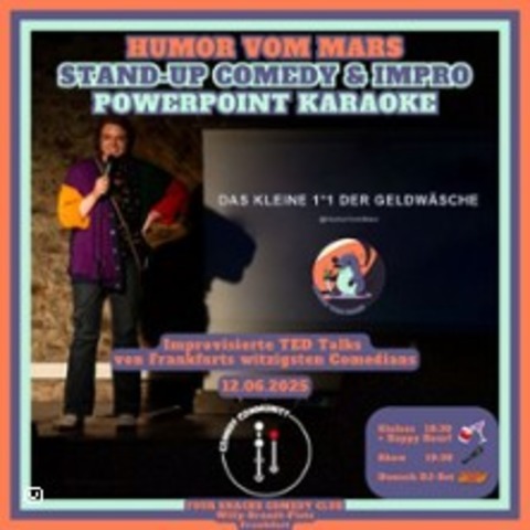 Improvisierte Comedy: Powerpoint Karaoke - FRANKFURT AM MAIN - 14.08.2025 19:30